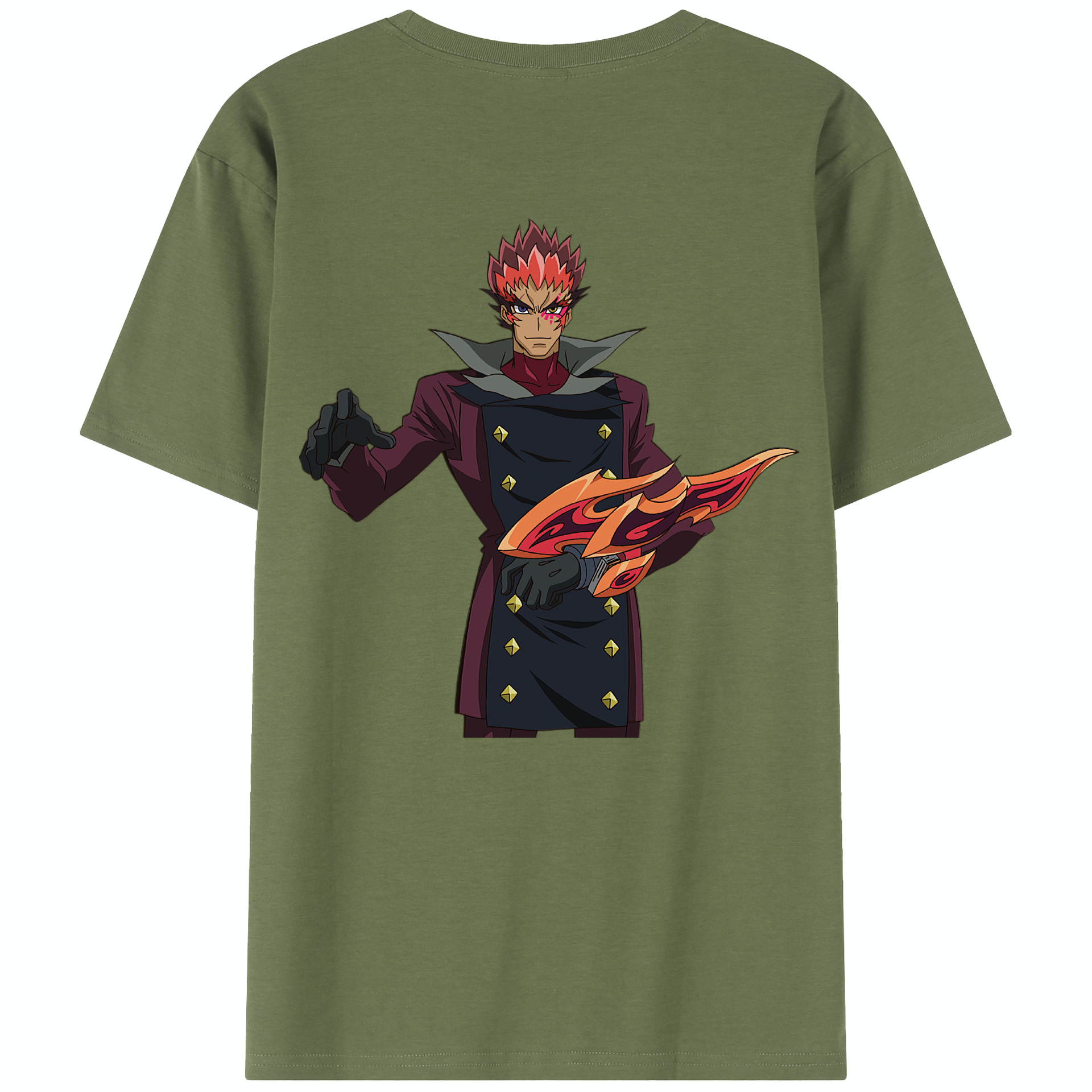 遊☆戯☆王 Yu-Gi-Oh! 綿100％半袖Tシャツ（背面プリント）